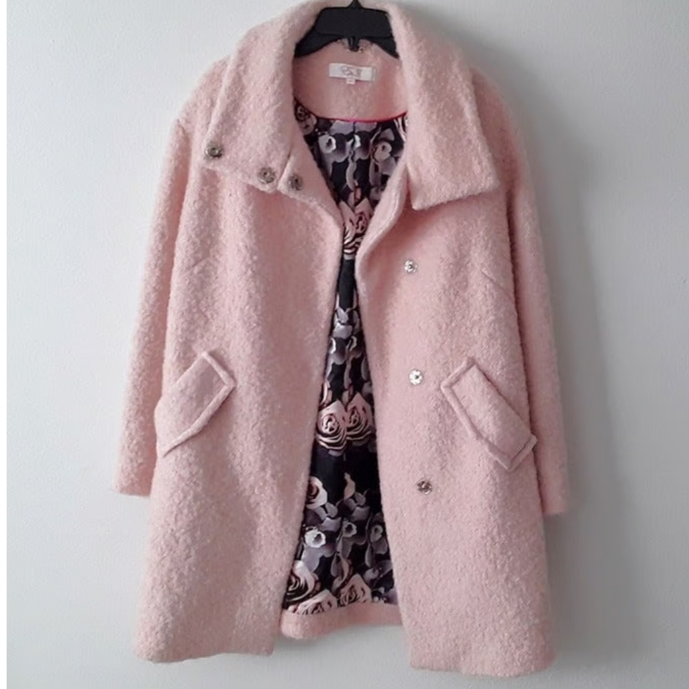 Eliza J Wool Blend Coat Size 6